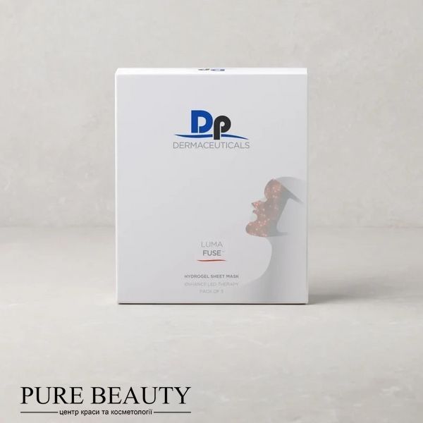 Гідрогелева маска для обличчя, Luma Fuse Hydrogel Sheet Mask, DP Dermaceuticals DP20265 фото