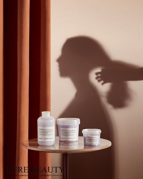 Love Smoothing Instant Mask, маска для миттєвого розгладження та надання м'якості неслухняному та хвилястому волоссю, Davines 75596 фото