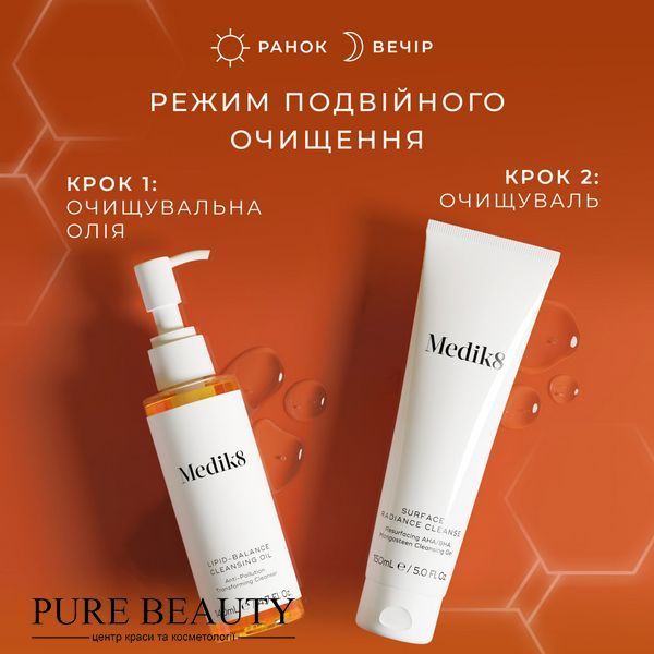 Набір для двоетапного очищення шкіри, Complete Cleanse Kit, Medik8 P12019 фото