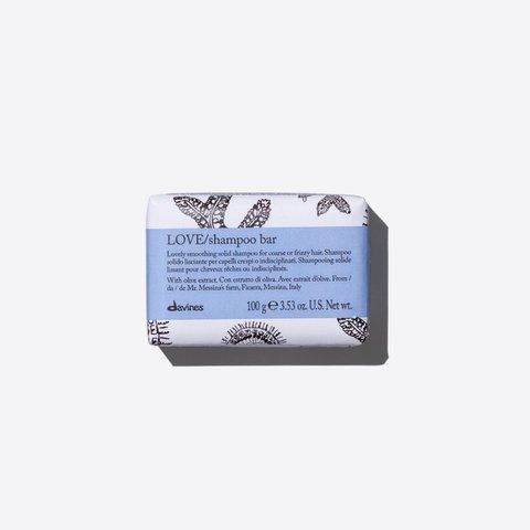 LOVE smoothing Bar Shampoo, твердий шампунь для розгладження жорсткого та хвилястого волосся, Davines 75582/ фото