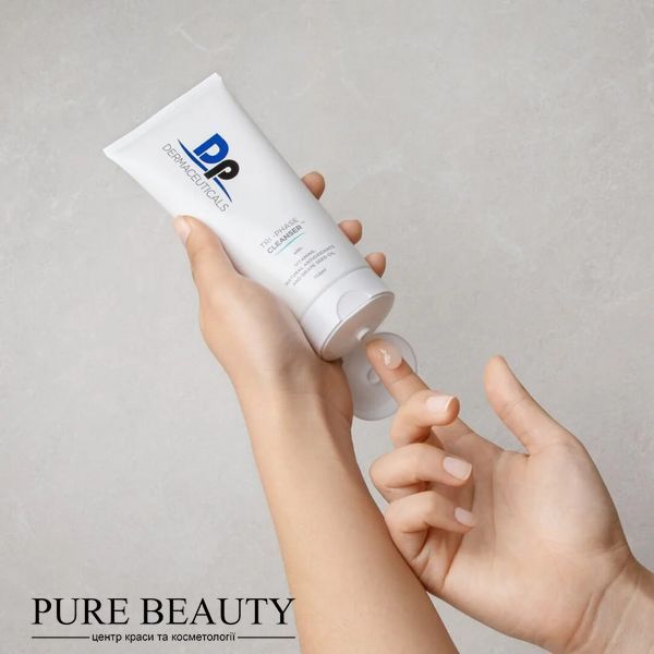 Засіб для очищення всіх типів шкіри, Tri-Phase Cleanser, DP Dermaceuticals DP20267-2 фото