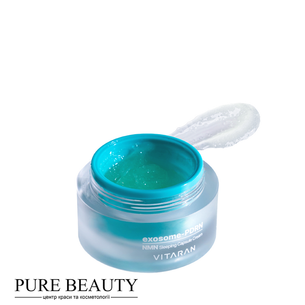 Крем з екзосомами, ПДРН та НМН, Exosome-PDRN NMN Sleeping Capsule Cream, Vitaran VitaranCream фото