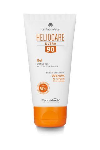 Сонцезахисний гель ультра 90 (SPF 50+) для жирної та проблемної шкіри, Heliocare Ultra Gel 90 (SPF 50+), Cantabria 19810 фото