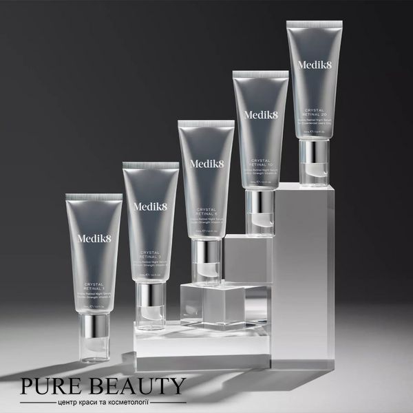 Нічна сироватка зі стабільним ретиналем, Crystal retinal 10&trade;, Medik8 P08839 фото