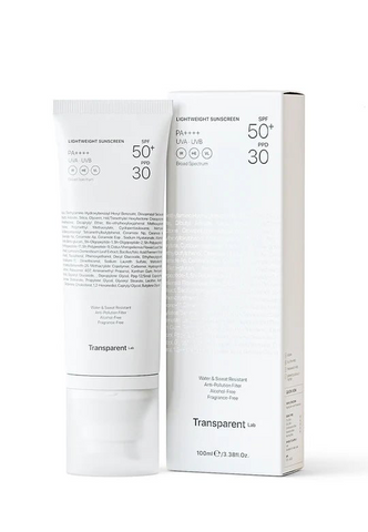 Легкий сонцезахисний крем SPF50+, LIGHTWEIGHT SUNSCREEN SPF50+, TRANSPARENT-LAB 43609 фото
