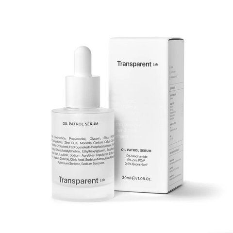 Матуюча сироватка, OIL PATROL SERUM, TRANSPARENT-LAB 43216 фото