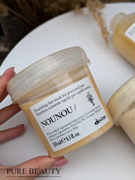 Поживна маска для хімічно пошкодженого волосся, Nounou mask, Davines 70034 фото