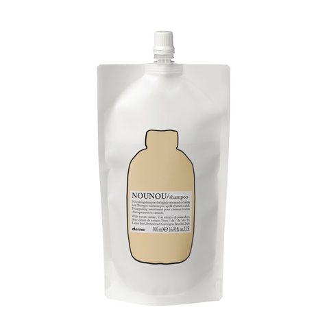 Nounou shampoo refill - Живильний рефіл шампунь для пошкодженого схильного до ламкості волосся 75656/ фото
