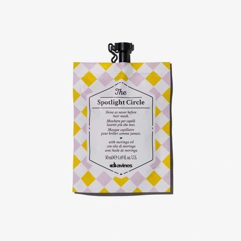 Маска для екстраблиску волосся, The Spotlight CircleShine-boosting Hair Mask, Davines 77000 фото