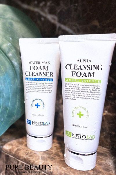 Очищуюча гель-пінка для обличчя, Water-max foam cleanser, Histolab H0046.1 фото