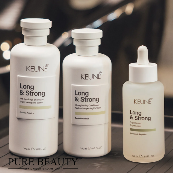 Зміцнювальний та укріплюючий шампунь, New care Care Long & Strong Shampoo, Keune 21604 фото