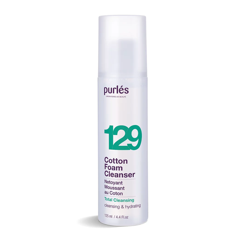 М&rsquo;яка очищуюча пінка-мус, Cotton Foam Cleanser 129, Purles purles129 фото