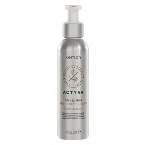 Дисциплінуючий крем для неслухняного волосся Actyva Disciplina Anti-Frizz Cream, Kemon 093664 фото