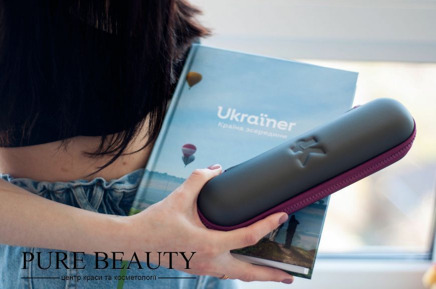 Набір для розчісування волосся The Knot dr,  PhD KIT Ebony Cabernet / бордовий KDDK101 фото