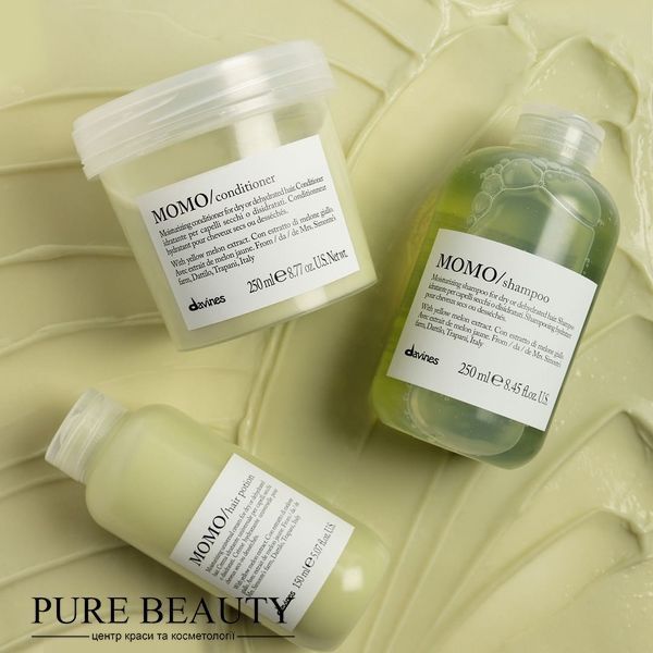 Momo Shampoo, зволожуючий шампунь для сухого та зневодненого волосся, Davines 75014 фото
