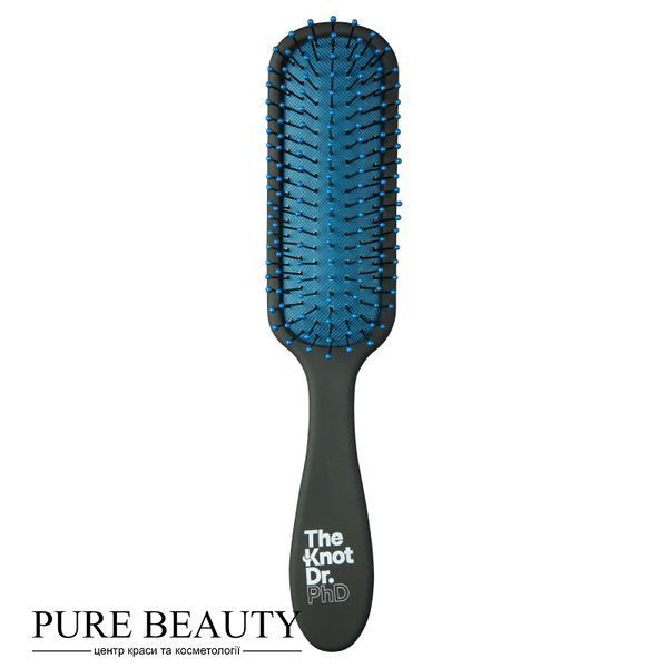 Набір для розчісування волосся The Knot dr, PhD KIT Ebony Sharkskin / синій KDDK102 фото