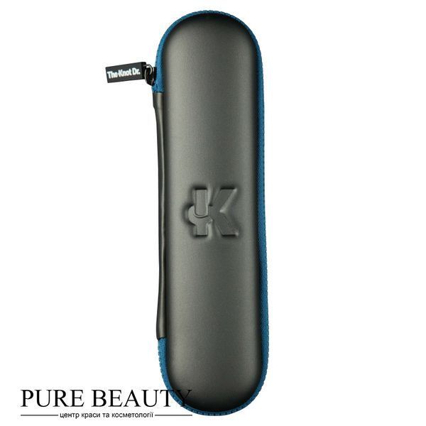 Набір для розчісування волосся The Knot dr, PhD KIT Ebony Sharkskin / синій KDDK102 фото