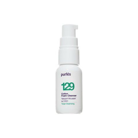 М&rsquo;яка очищуюча пінка-мус, Cotton Foam Cleanser 129, Purles purles129mini фото