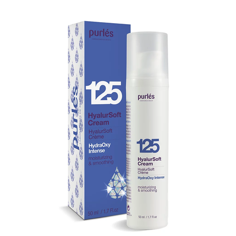 Гіалуроновий крем зволожуючий, HyalurSoft Cream 125, Purles purles125 фото