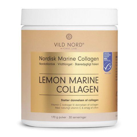 Колаген сила антиоксидантів, Lemon Marine Collagen, Vild Nord VN001 фото