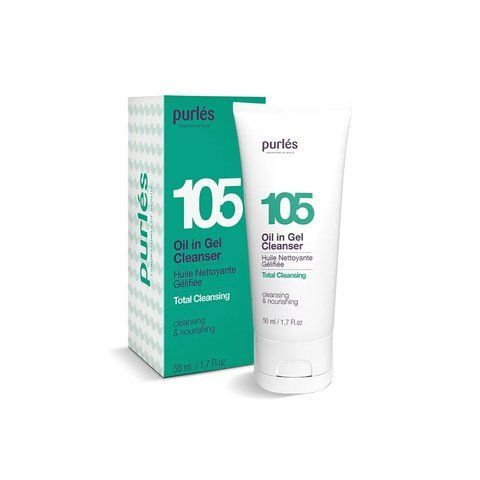 Гелева гідрофільна олія, Oil in Gel Cleanser 105, Purles purles105 фото