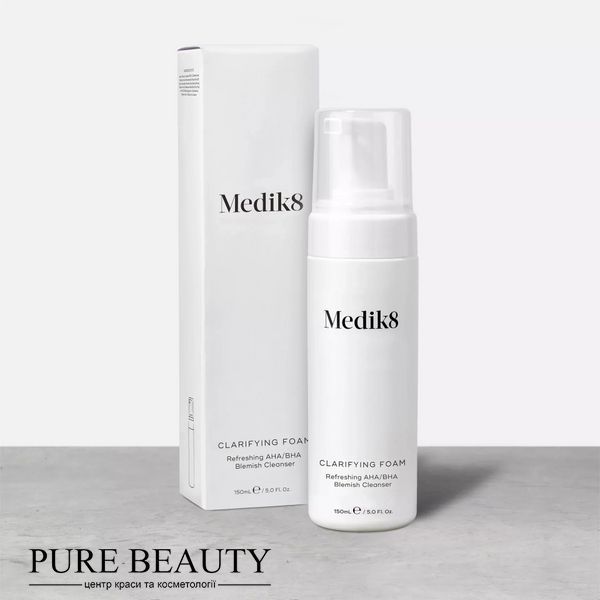 Пінка для очищення проблемної шкіри, Clarifying foam&trade;,Medik8 P08749 фото