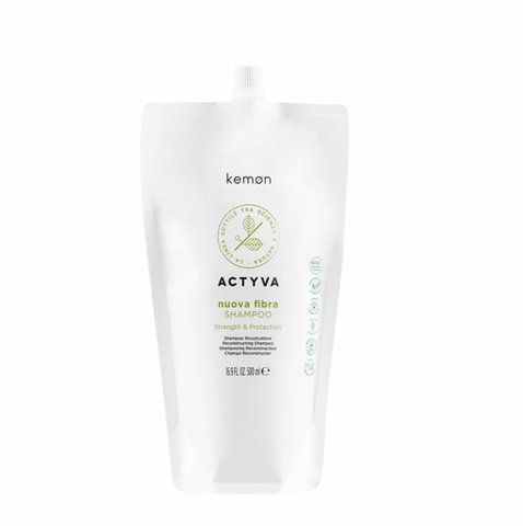 Відновлюючий шампунь Actyva Nuova Fibra Shampoo в м'якій упаковці, Kemon 092919 фото