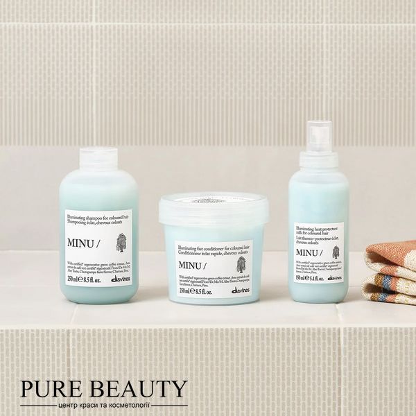 Шампунь для фарбованого волосся, Minu Shampoo, Davines 70026 фото