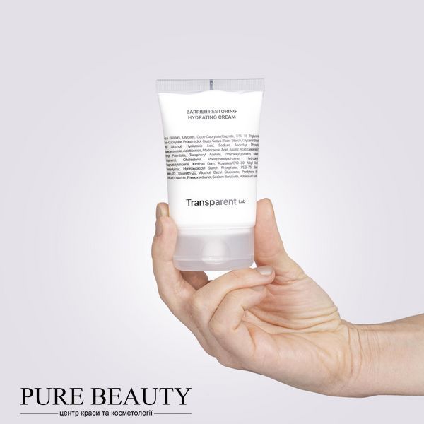 Ультразволожуючий крем, Barrier restoring hydrating cream, Tranparant-Lab 43401 фото