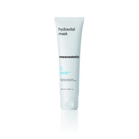Зволожуюча-живильна маска для обличчя, Hydra-vital face mask, Mesoestetic 510046 фото