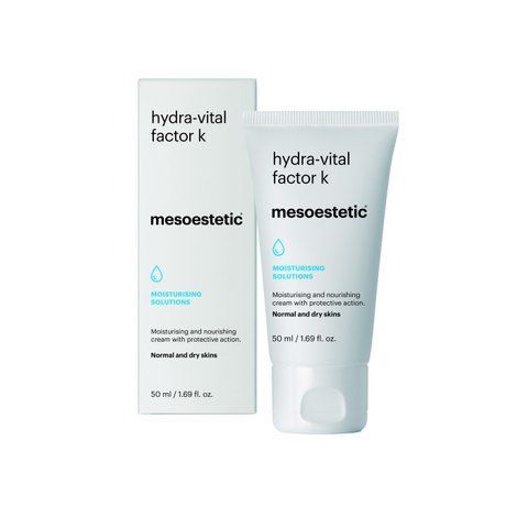 Зволожуюче-живильний крем для обличчя, Hydra-vital factor K, Mesoestetic 510038 фото