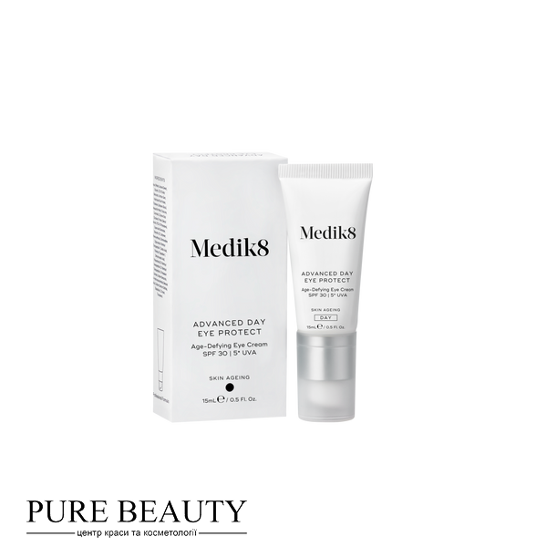 Антивіковий крем навколо очей із SPF 30 і 5-зірковим UVA-захистом, Advanced day eye protect&trade;, Medik8  P08778 фото