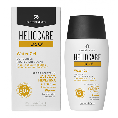 Сонцезахисний зволожуючий гель із SPF 50+, Heliocare 360 Water Gel, Cantabria 15930 фото