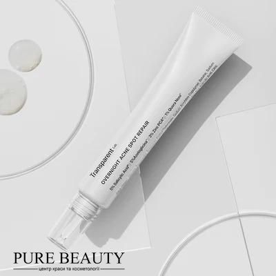 Нічний засіб від прищів, ADULT ACNE TREATMENT, TRANSPARENT-LAB 43207 фото