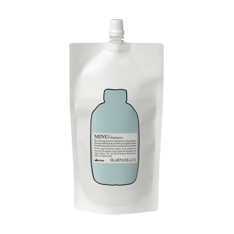 Minu shampoo refill - Рефіл шампунь для блиску та збереження кольору фарбованого волосся, Davines 75651/ фото