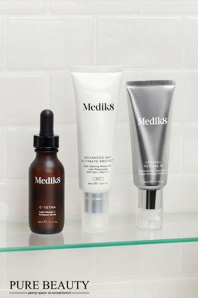 Антивіковий зволожувальний сонцезахисний крем із фотоліазою, SPF 50+ і PA++++, Advanced day ultimate protect&trade;, Medik8 P09038 фото