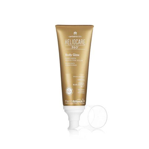 Сяючий сонцезахисний крем-гель для тіла, Heliocare 360&ordm; Body Glow SPF 50+, Cantabria 23269 фото