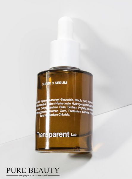Сироватка від тонких зморшок і для пружної шкіри, SUPER C SERUM, TRANSPARENT-LAB 43212 фото