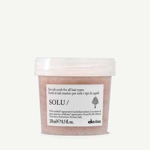Скраб для шкіри голови з морською сіллю, Solu scrub, Davines 70015 фото