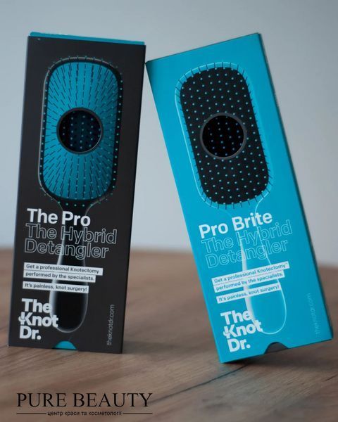 Щітка для волосся PRO BRITE Perwinkle / фіолетова, The Knot dr. KDS103 фото