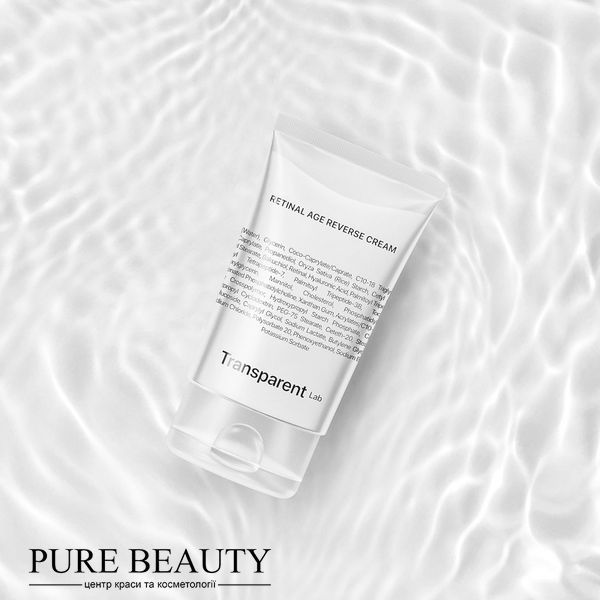Крем для обличчя проти старіння, Retinal age reverse cream, Transparent-Lab  43402 фото