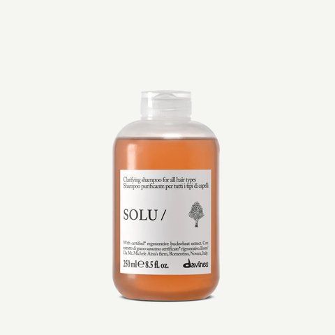 Шампунь для глибокої очистки для віх типів волосся, Solu shampoo, Davines 70014 фото