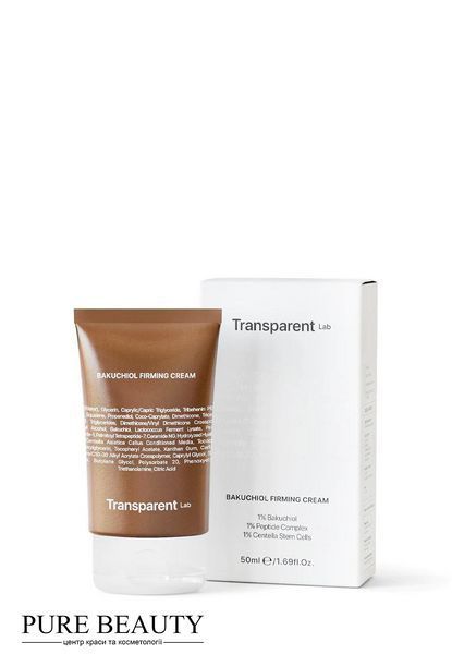 Зміцнюючий крем для обличчя, Bakuchiol firming cream, Transparent-Lab  43419 фото