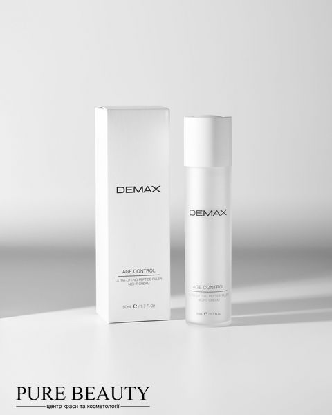 Нічний заповнюючий ліфтинг-крем із пептидами, Ultra-lifting peptide filler night cream, Demax 311 фото