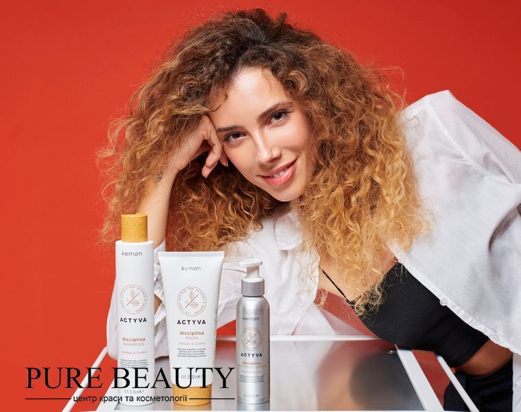 Дисциплінуючий шампунь Actyva Disciplina Shampoo в м'якій упаковці, Kemon 02 252 326 фото
