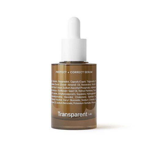 Антиоксидантна сироватка, PROTECT + CORRECT SERUM TRANSPARENT-LAB 43217 фото