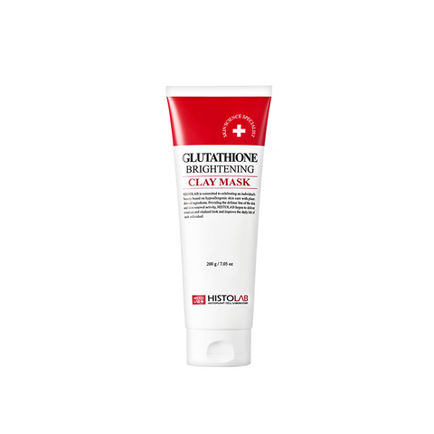Освітлююча крем-маска з Глутатіоном, Glutathione Brightening Clay Mask, Histolab H0010 фото
