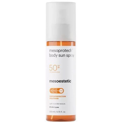Сонцезахисний спрей для тіла, Mesoprotech Body Sun Spray SPF50+, Mesoestetic  108855 фото