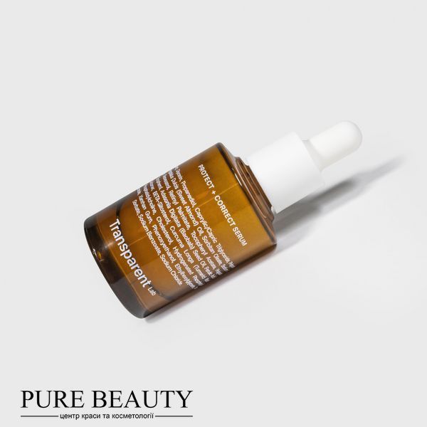 Антиоксидантна сироватка, PROTECT + CORRECT SERUM TRANSPARENT-LAB 43217 фото
